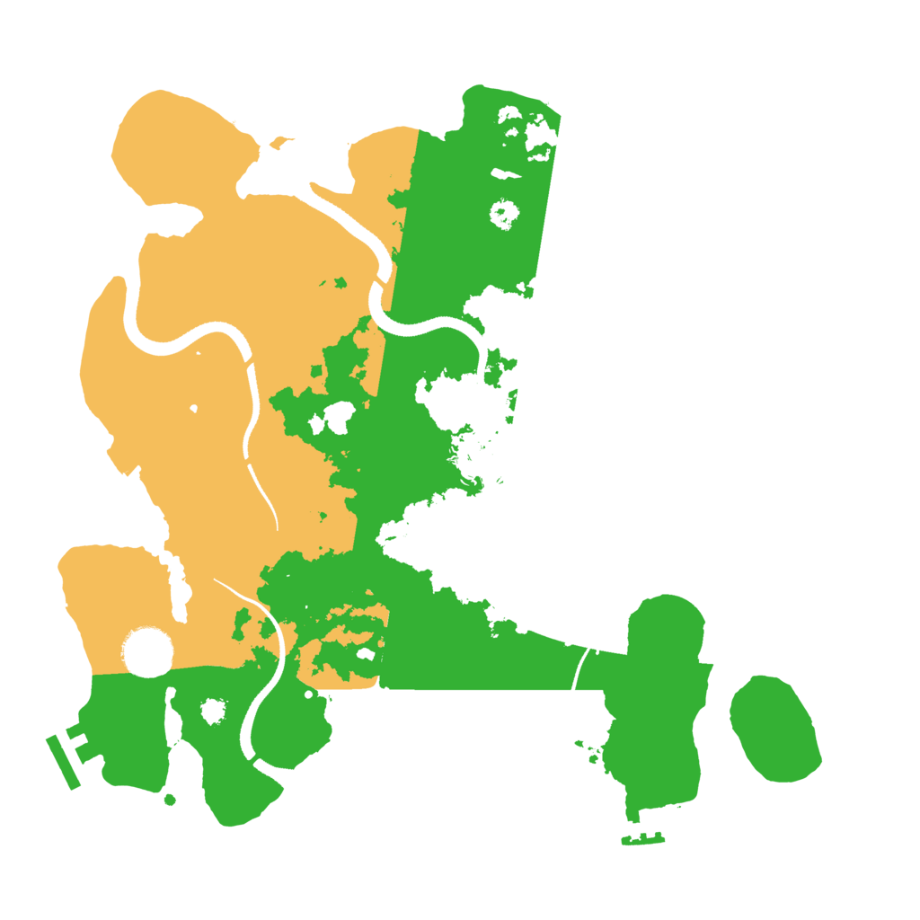 Biome Rust Map: Procedural Map, Size: 3250, Seed: 31102017