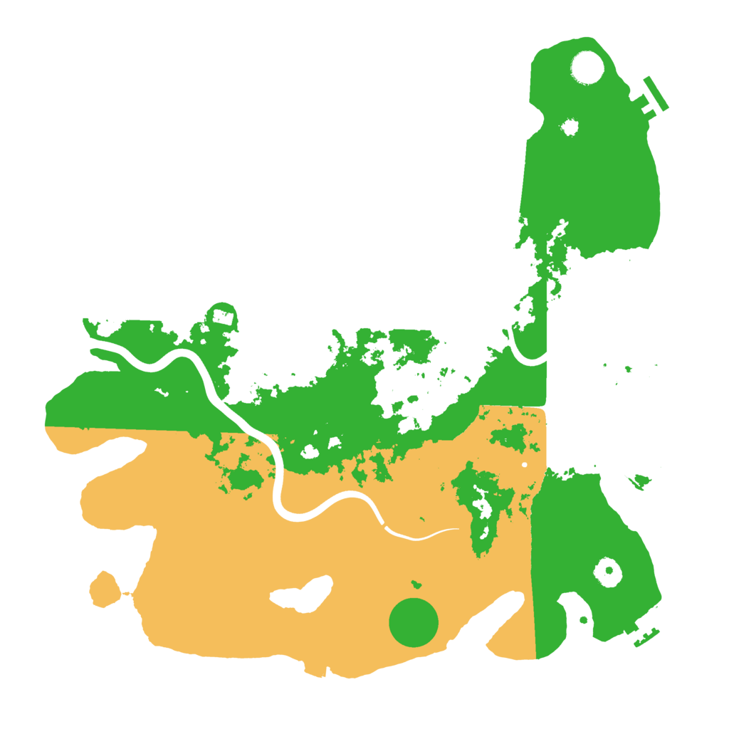 Biome Rust Map: Procedural Map, Size: 3900, Seed: 1459964967