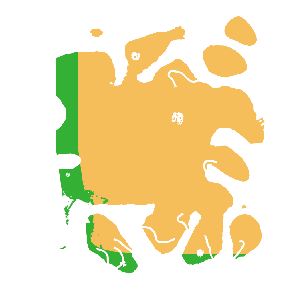 Biome Rust Map: Procedural Map, Size: 3500, Seed: 553825891