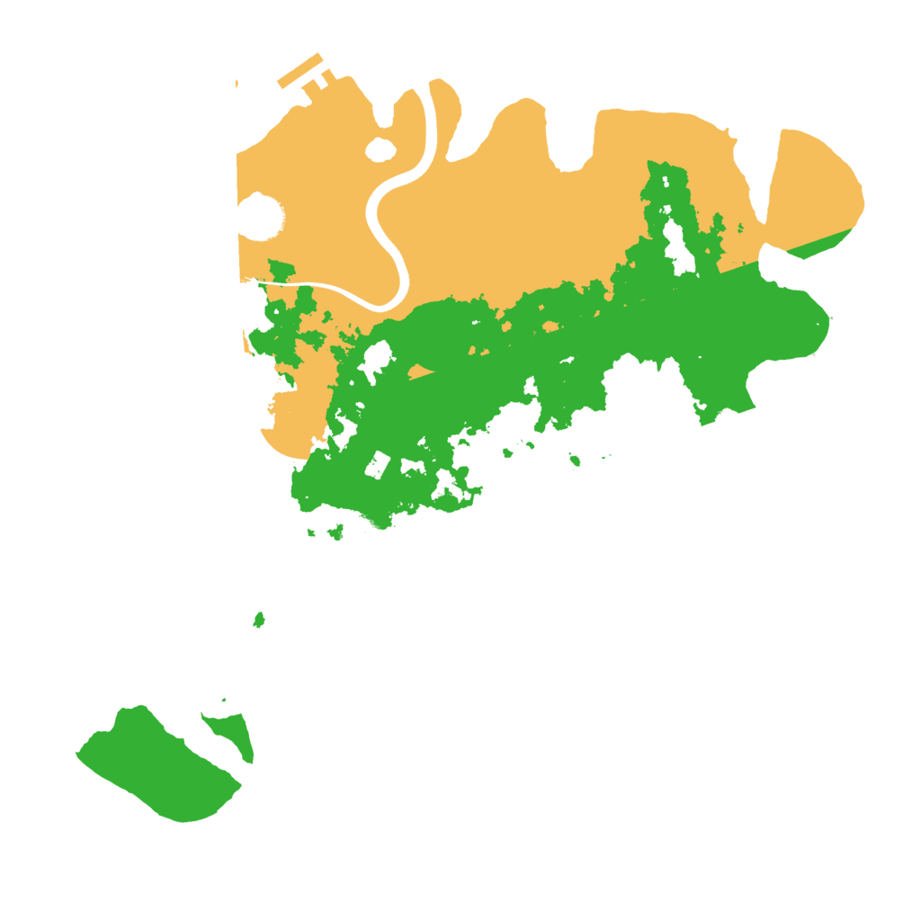 Biome Rust Map: Procedural Map, Size: 3700, Seed: 1423123635