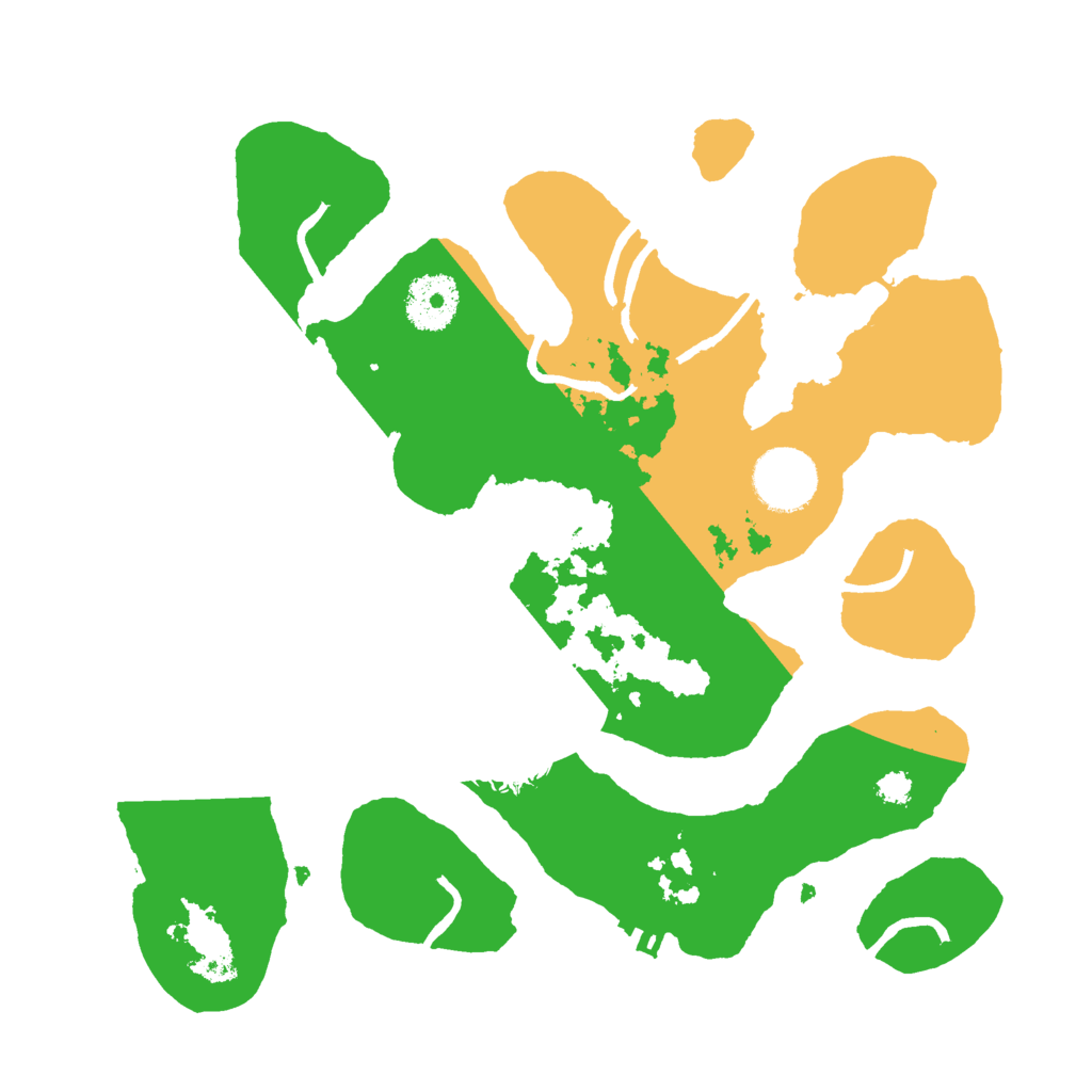 Biome Rust Map: Procedural Map, Size: 3000, Seed: 109315944