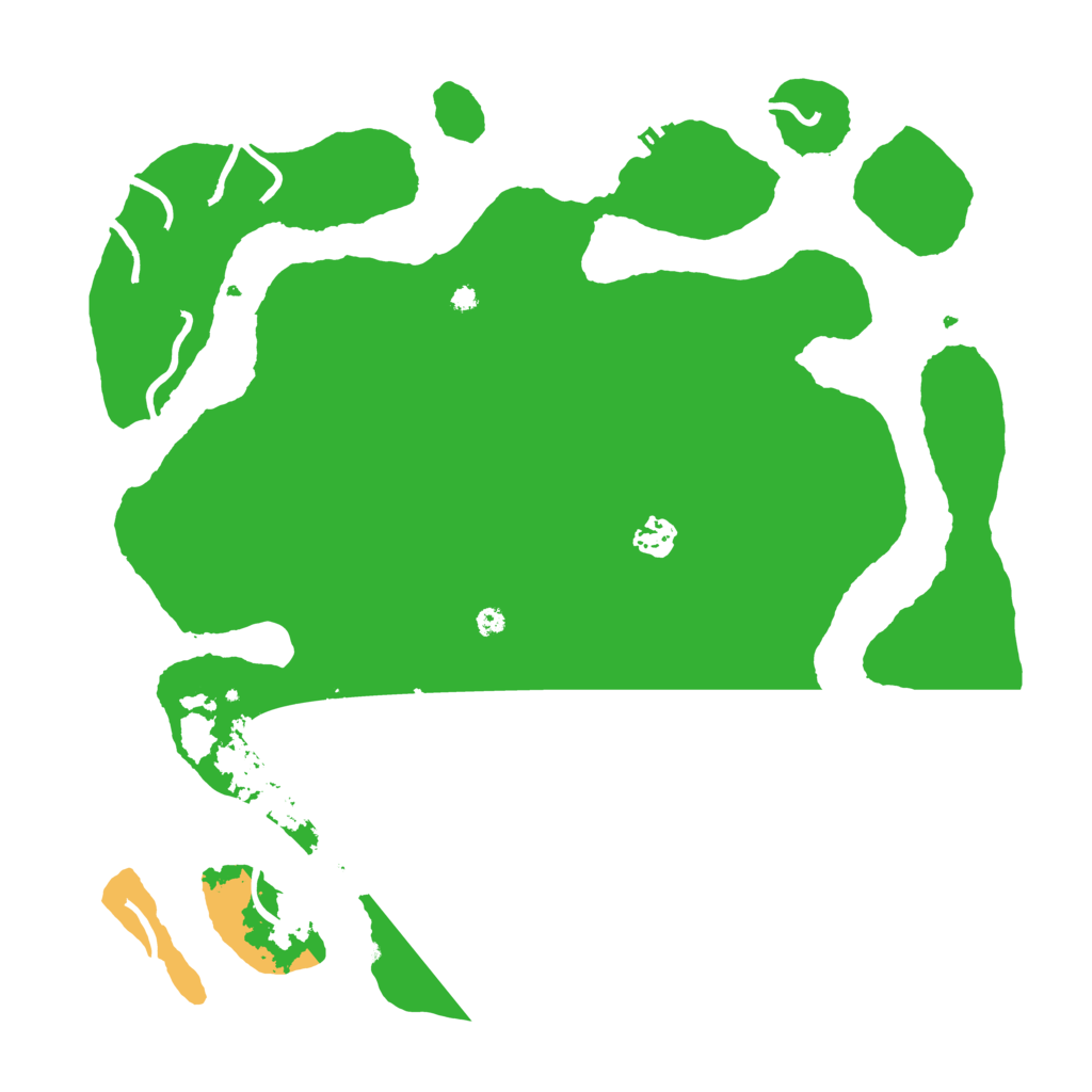 Biome Rust Map: Procedural Map, Size: 4000, Seed: 14875