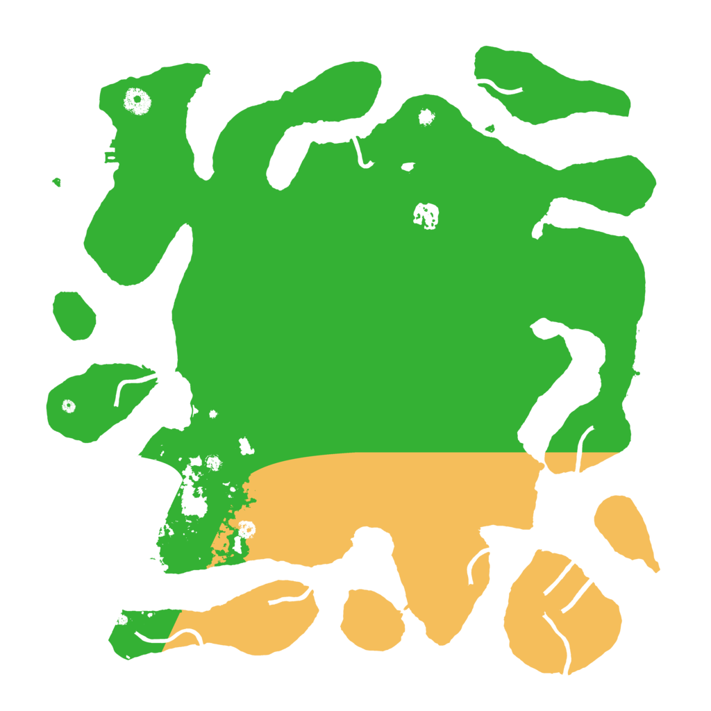 Biome Rust Map: Procedural Map, Size: 4000, Seed: 2037