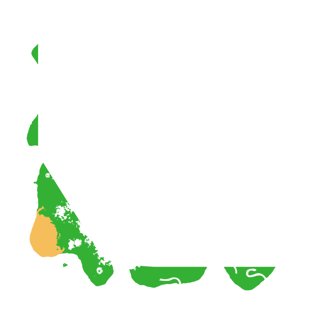 Biome Rust Map: Procedural Map, Size: 3600, Seed: 6596