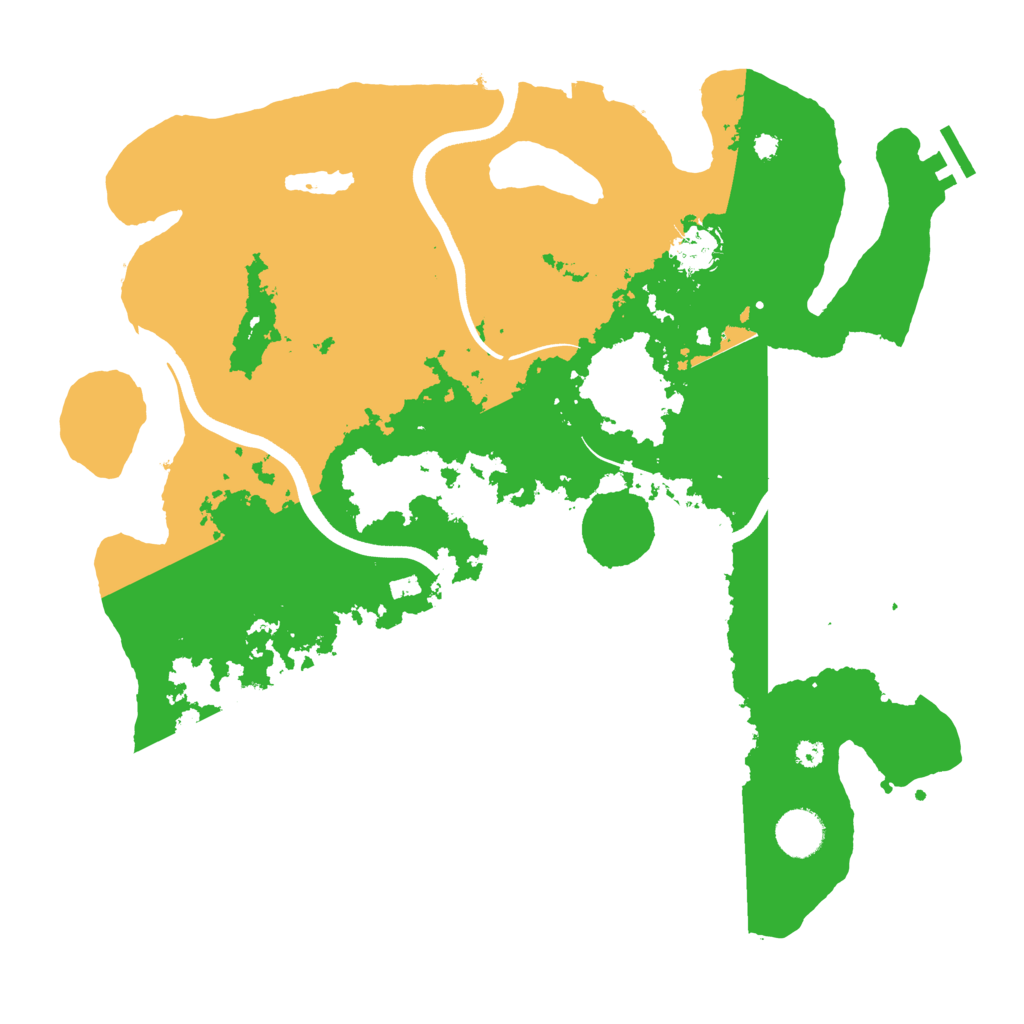 Biome Rust Map: Procedural Map, Size: 3750, Seed: 929447539