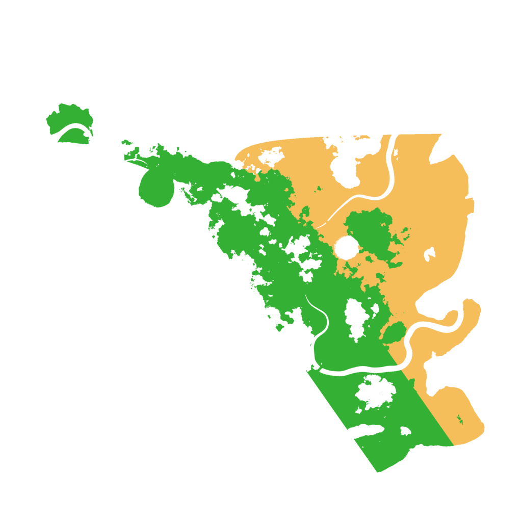 Biome Rust Map: Procedural Map, Size: 4000, Seed: 1031983