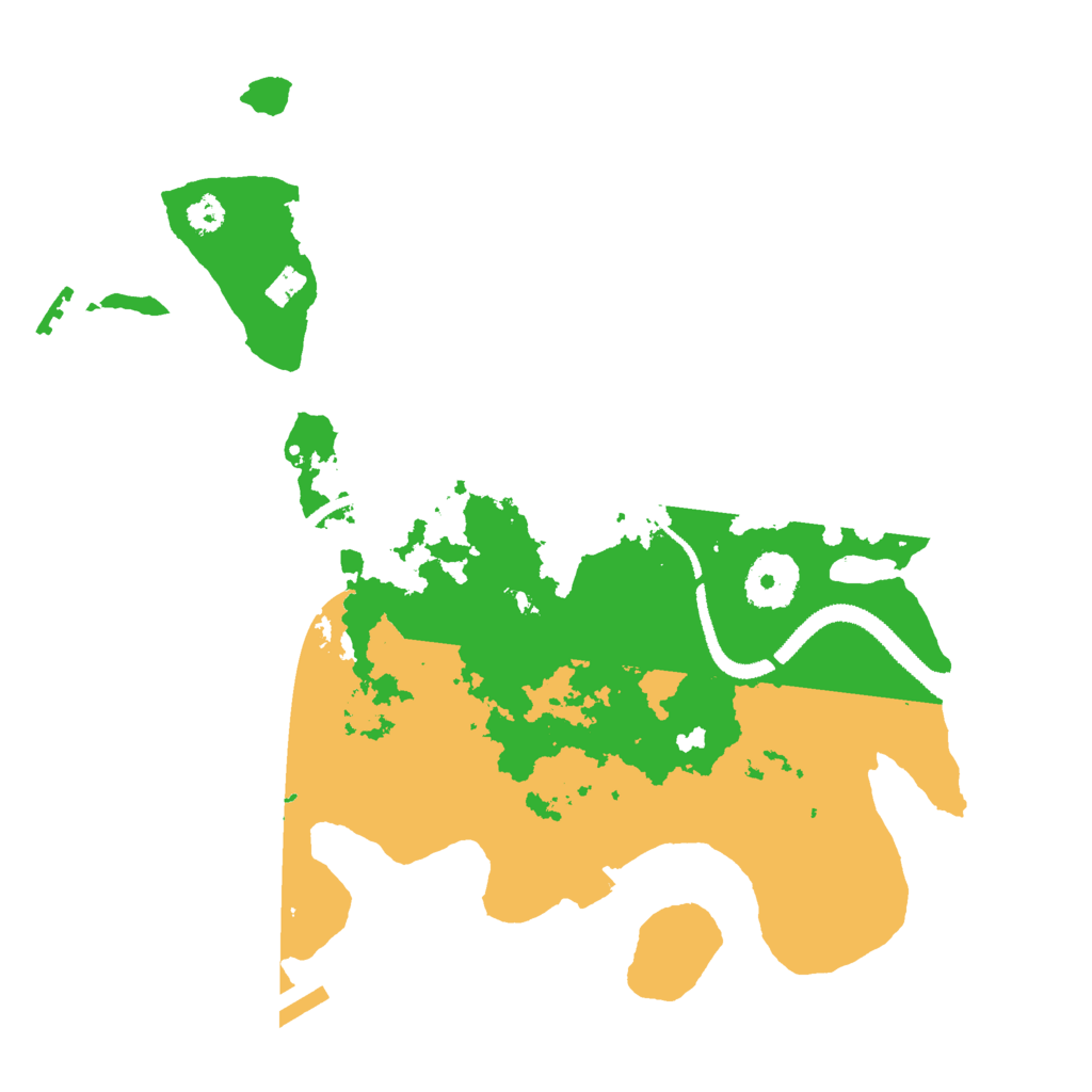 Biome Rust Map: Procedural Map, Size: 3000, Seed: 641504568