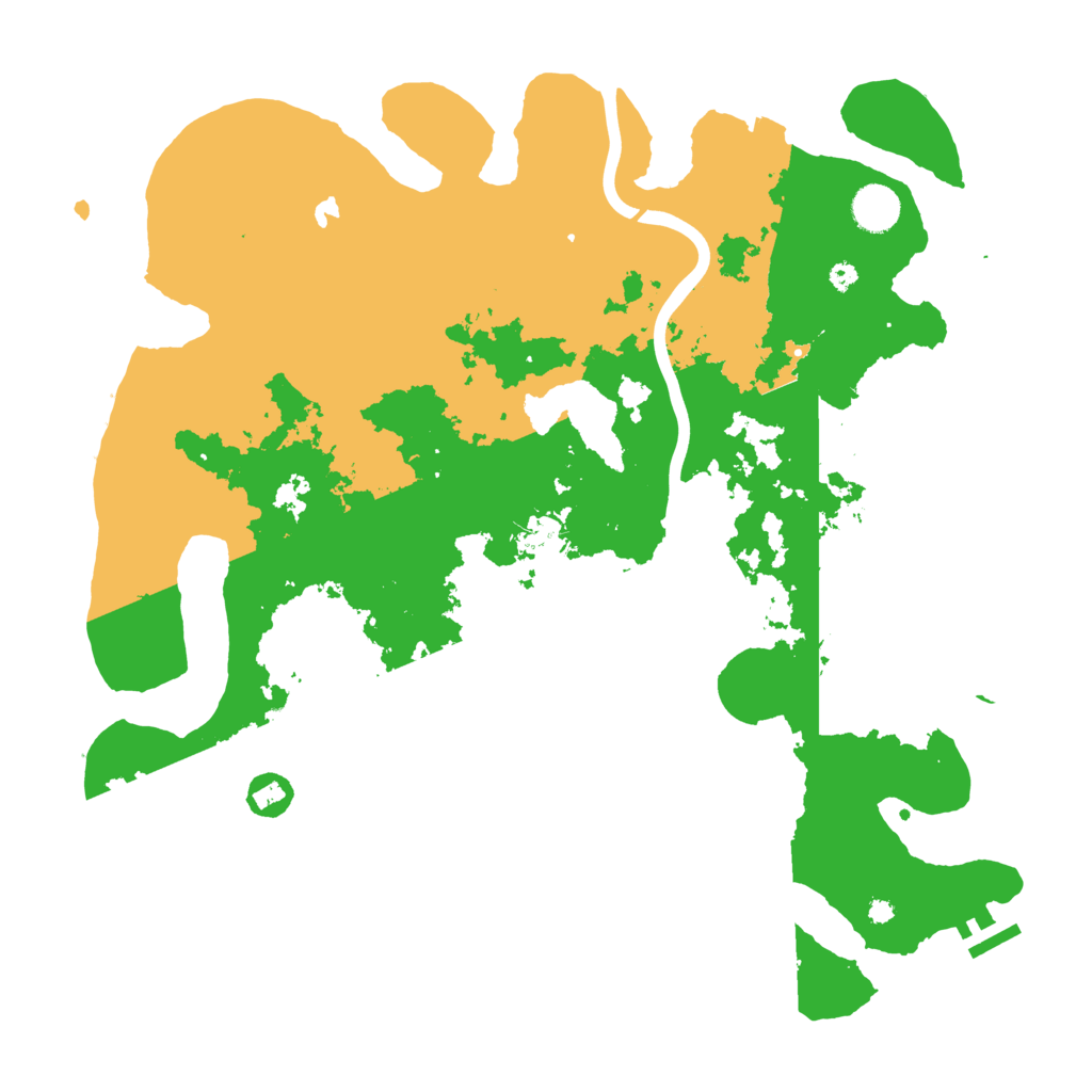 Biome Rust Map: Procedural Map, Size: 4000, Seed: 2116941121