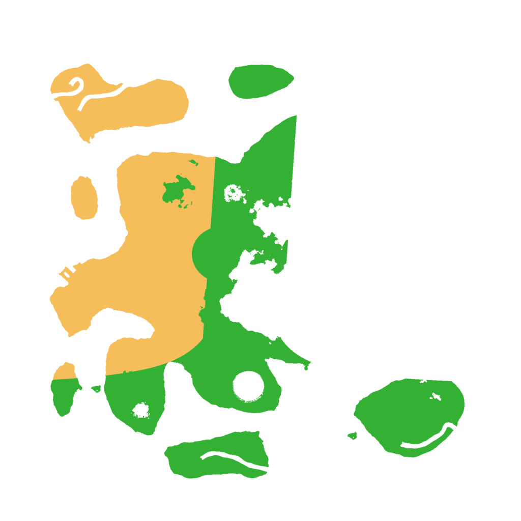 Biome Rust Map: Procedural Map, Size: 3000, Seed: 1378957610