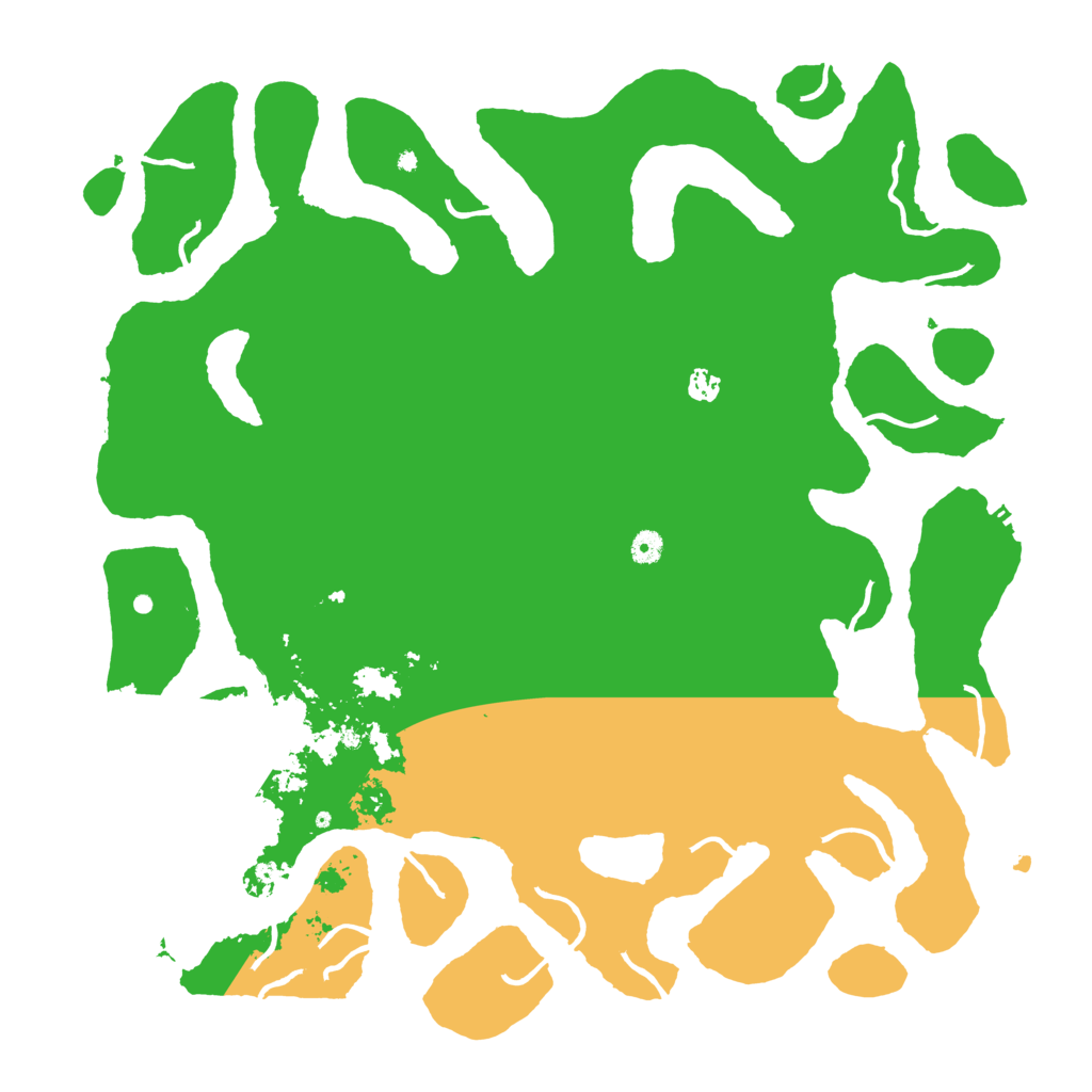 Biome Rust Map: Procedural Map, Size: 5001, Seed: 453223