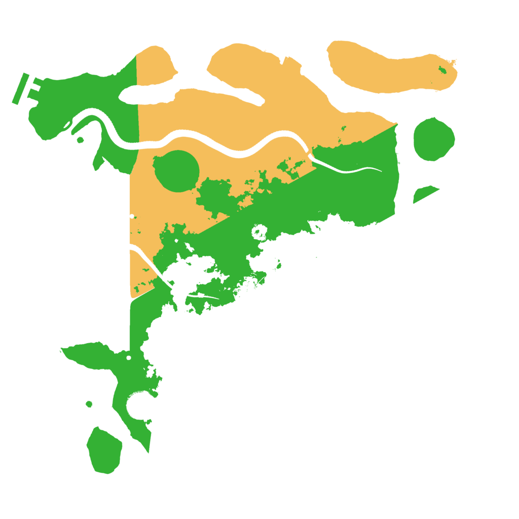 Biome Rust Map: Procedural Map, Size: 3250, Seed: 311017