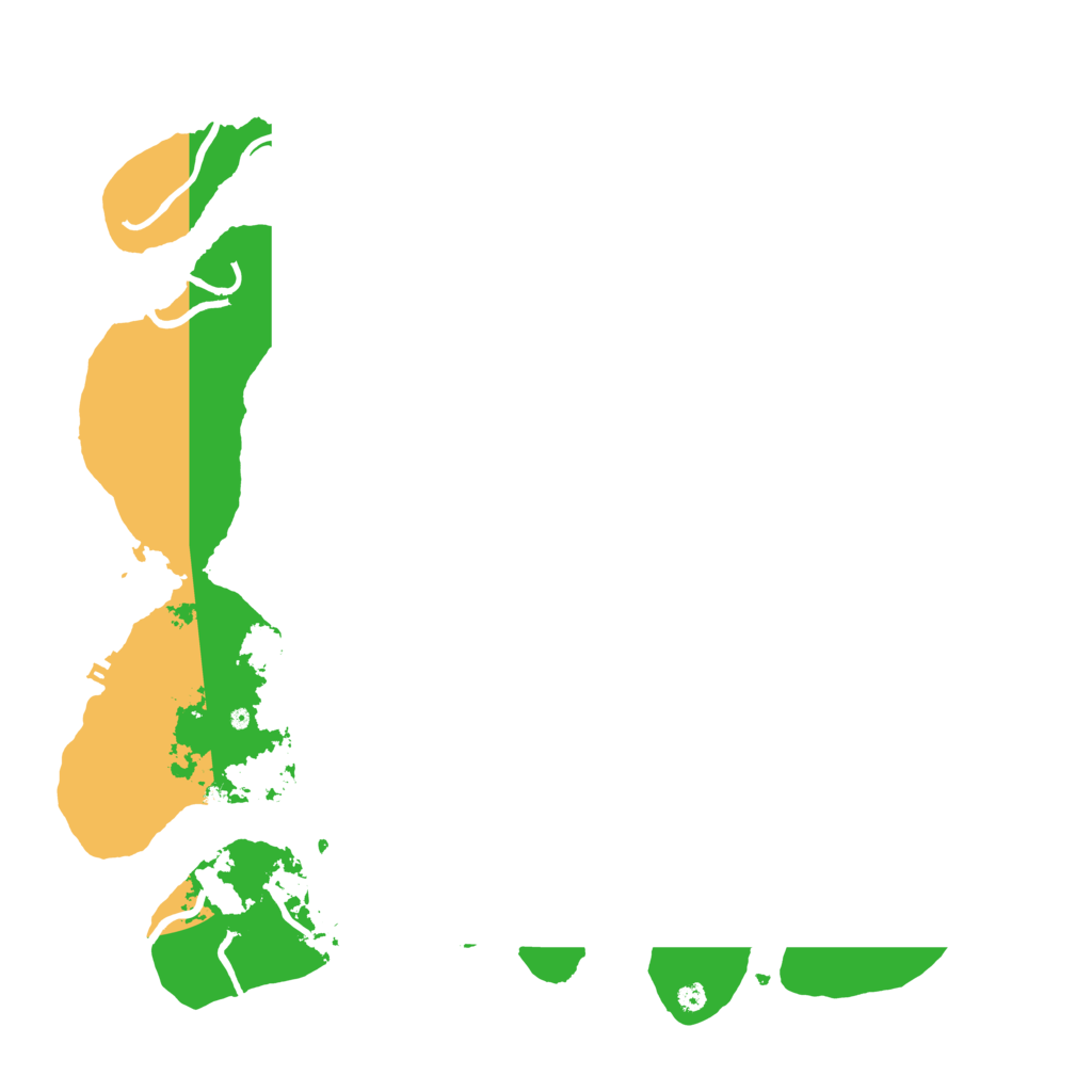 Biome Rust Map: Procedural Map, Size: 4000, Seed: 233266522