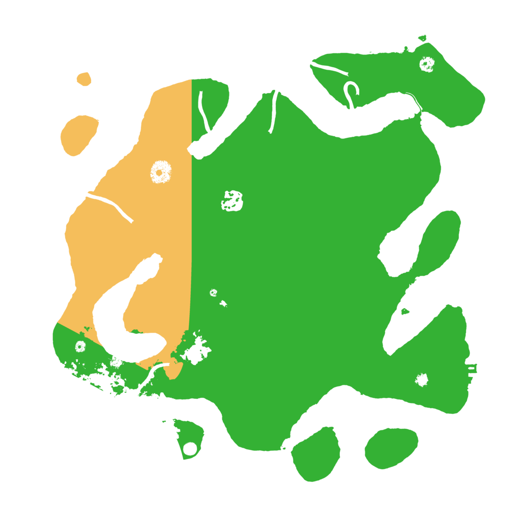 Biome Rust Map: Procedural Map, Size: 3500, Seed: 1643580714