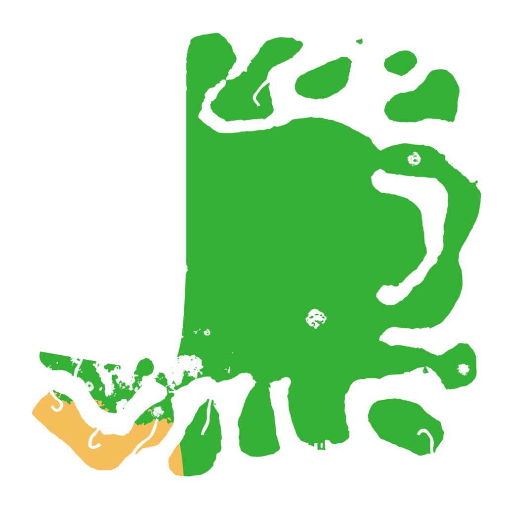 Biome Rust Map: Procedural Map, Size: 4000, Seed: 17645