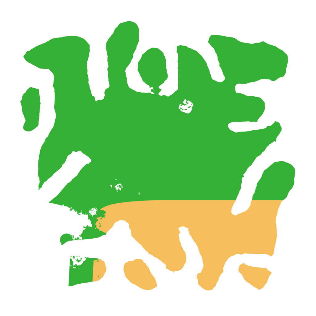 Biome Rust Map: Barren, Size: 3500, Seed: 1012992731