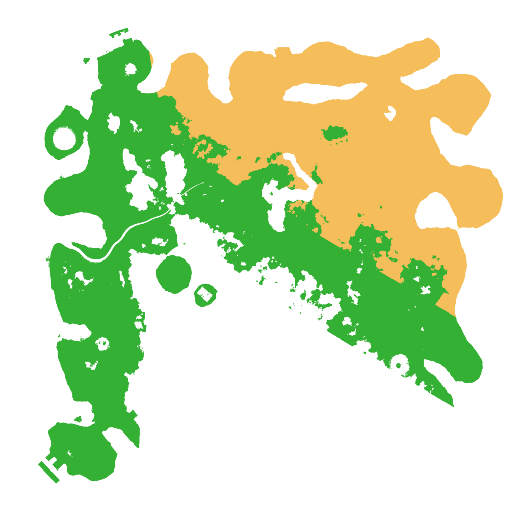 Biome Rust Map: Procedural Map, Size: 4000, Seed: 26987