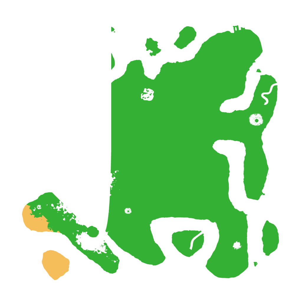 Biome Rust Map: Procedural Map, Size: 3500, Seed: 98534583