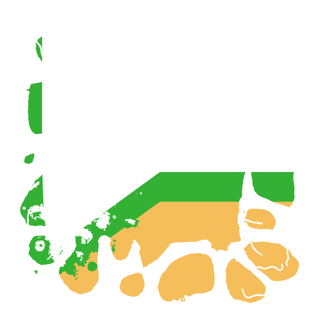 Biome Rust Map: Procedural Map, Size: 4500, Seed: 411594091