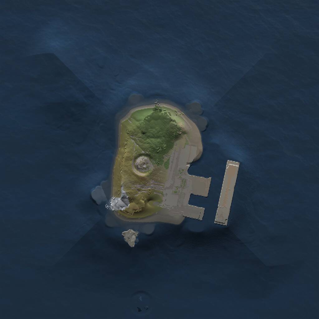 Rust Map: Procedural Map, Size: 1000, Seed: 85964, 2 Monuments