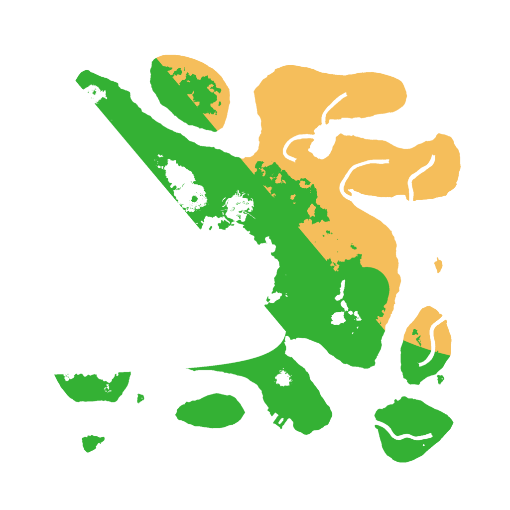 Biome Rust Map: Procedural Map, Size: 3000, Seed: 1931122023