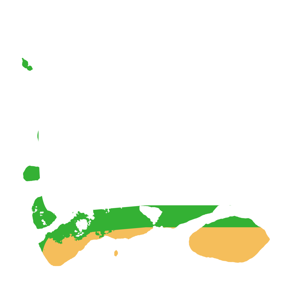 Biome Rust Map: Barren, Size: 3500, Seed: 673778471