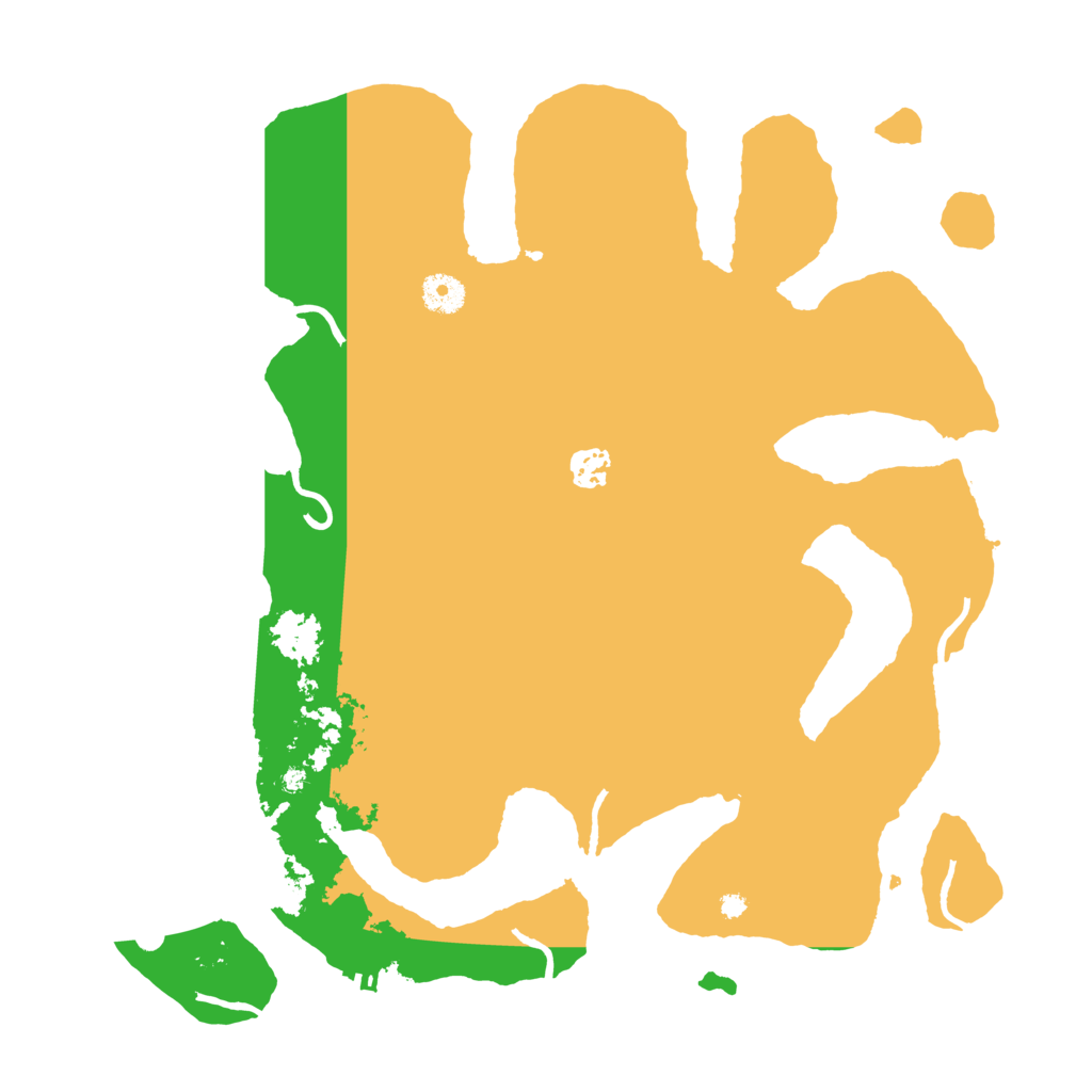 Biome Rust Map: Procedural Map, Size: 3950, Seed: 18347602