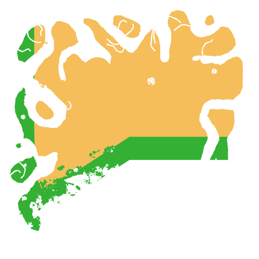 Biome Rust Map: Procedural Map, Size: 5000, Seed: 122543