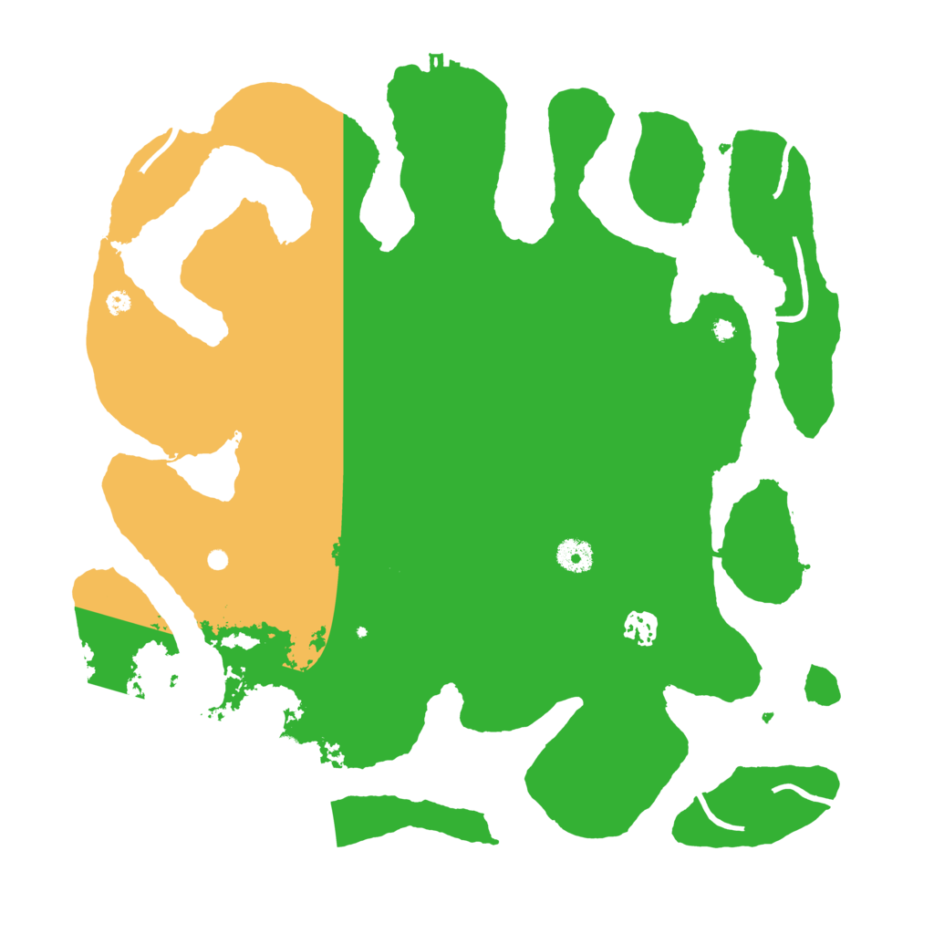 Biome Rust Map: Procedural Map, Size: 4000, Seed: 1487