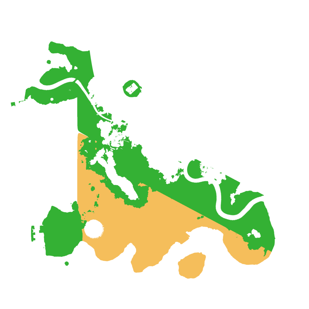 Biome Rust Map: Procedural Map, Size: 3000, Seed: 1015306