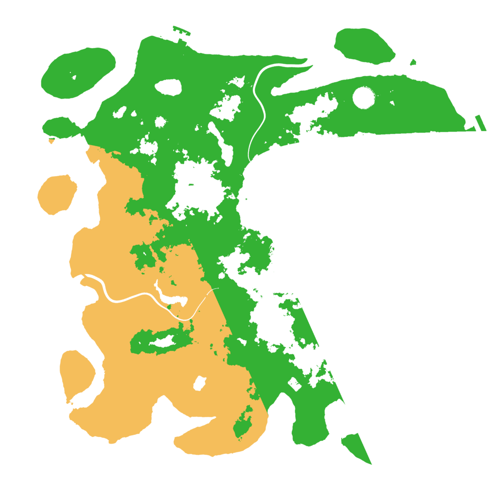 Biome Rust Map: Procedural Map, Size: 4000, Seed: 242153