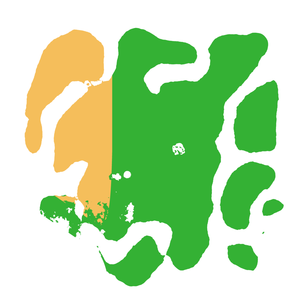 Biome Rust Map: Barren, Size: 3700, Seed: 893986567