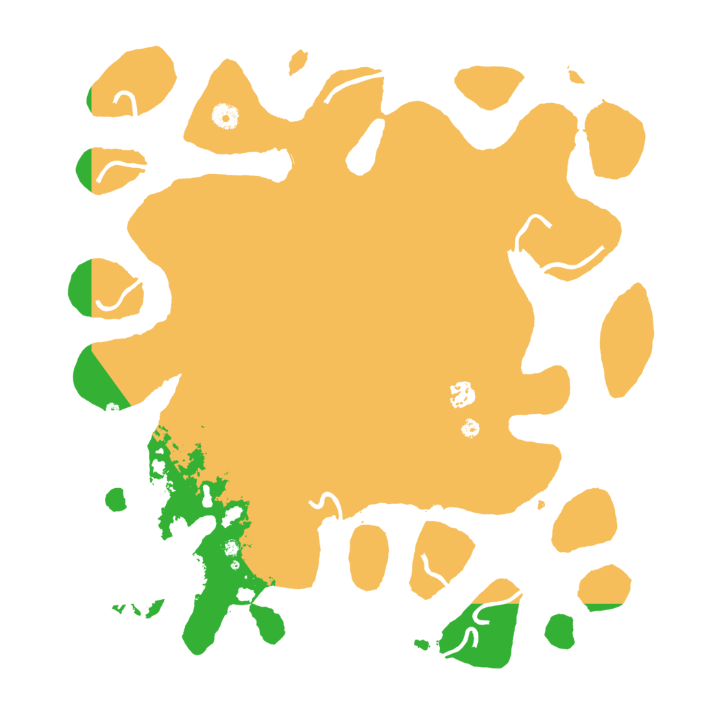 Biome Rust Map: Procedural Map, Size: 4000, Seed: 17220