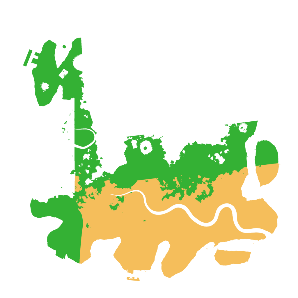 Biome Rust Map: Procedural Map, Size: 3500, Seed: 757635612