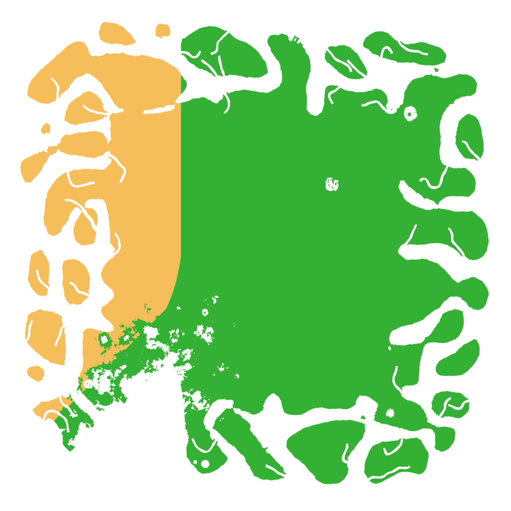 Biome Rust Map: Procedural Map, Size: 5600, Seed: 666