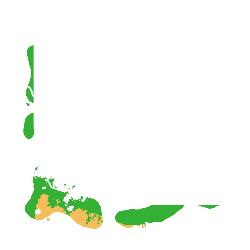 Biome Rust Map: Procedural Map, Size: 3700, Seed: 1742345728
