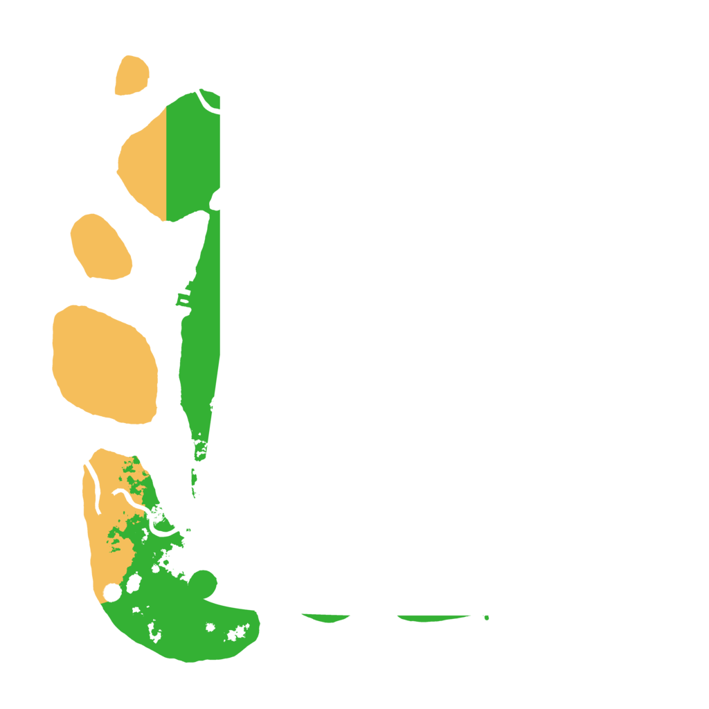 Biome Rust Map: Procedural Map, Size: 3500, Seed: 313594171