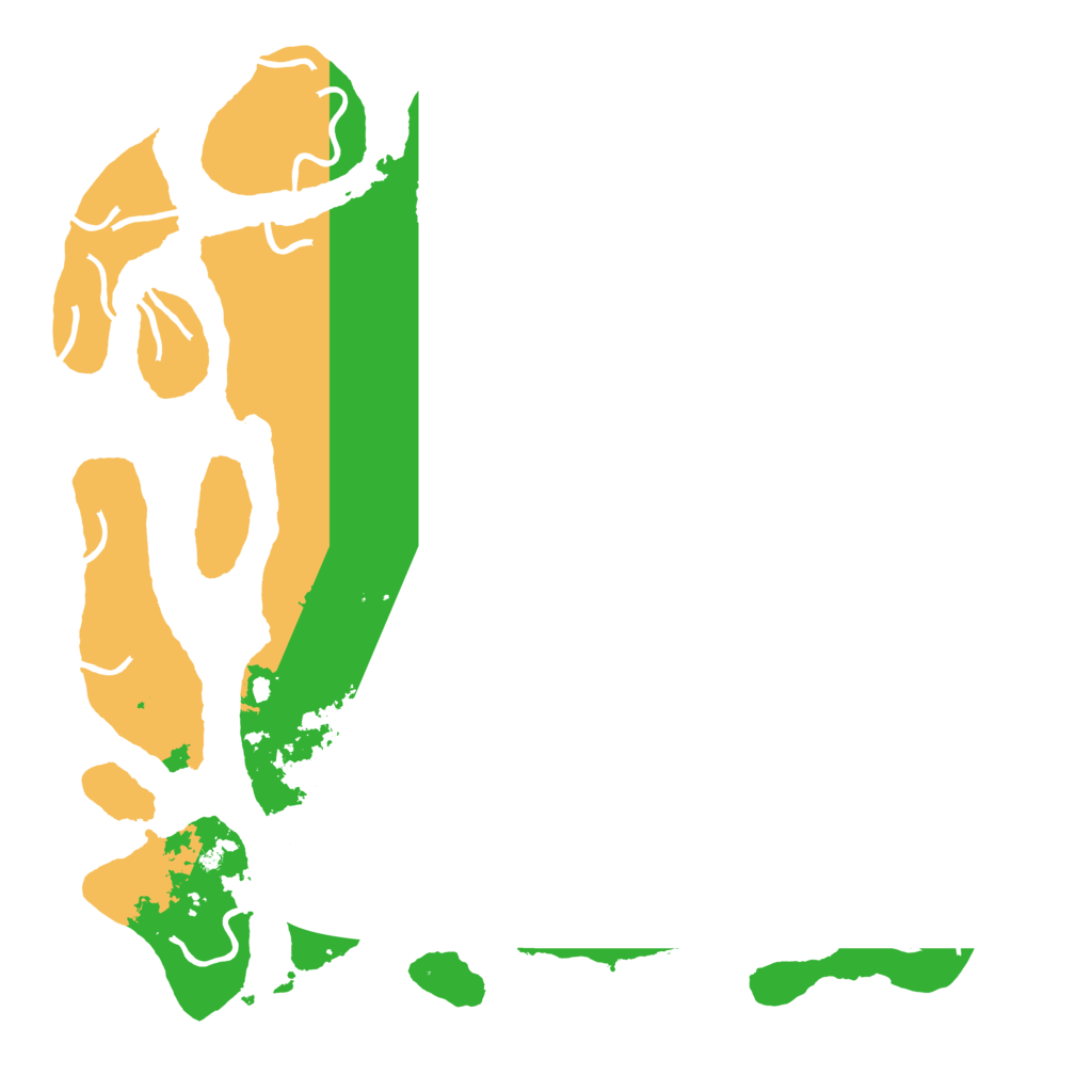 Biome Rust Map: Procedural Map, Size: 4500, Seed: 5243