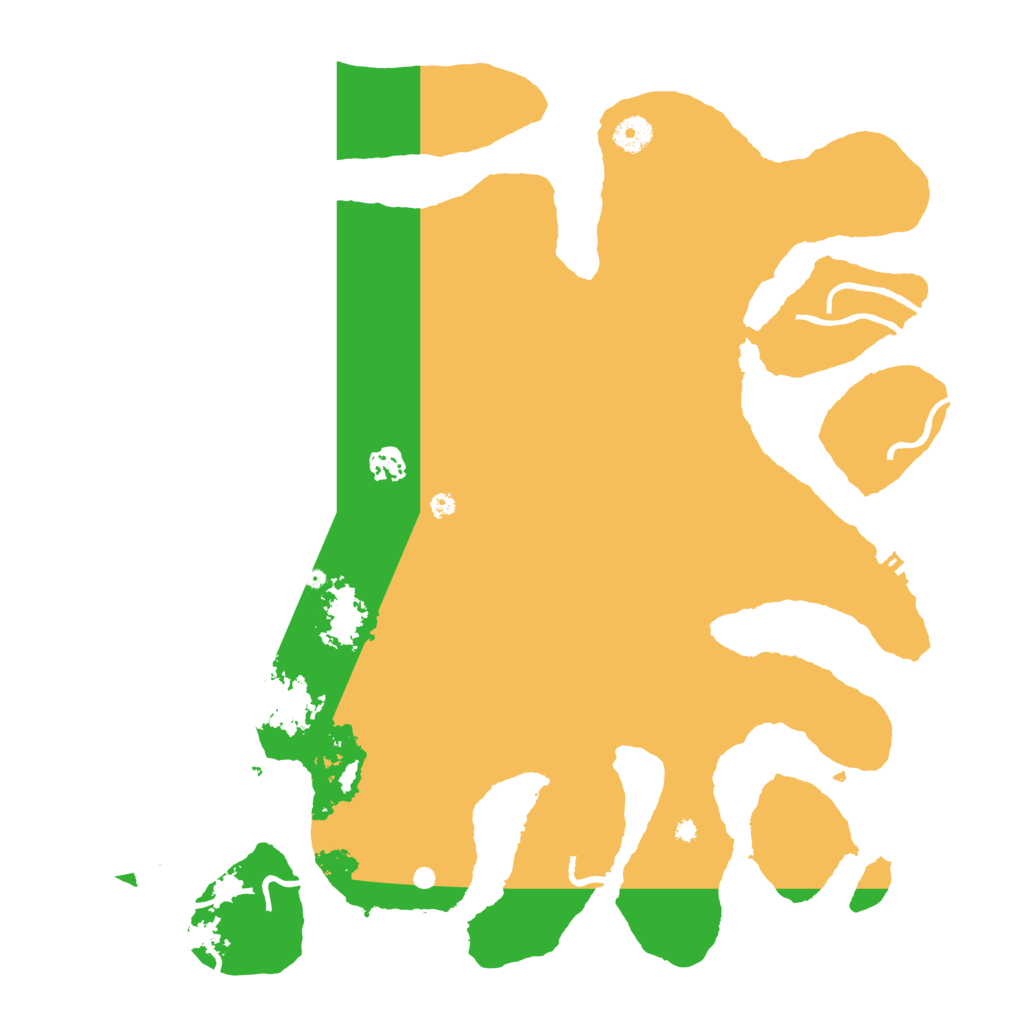 Biome Rust Map: Procedural Map, Size: 4200, Seed: 20210822