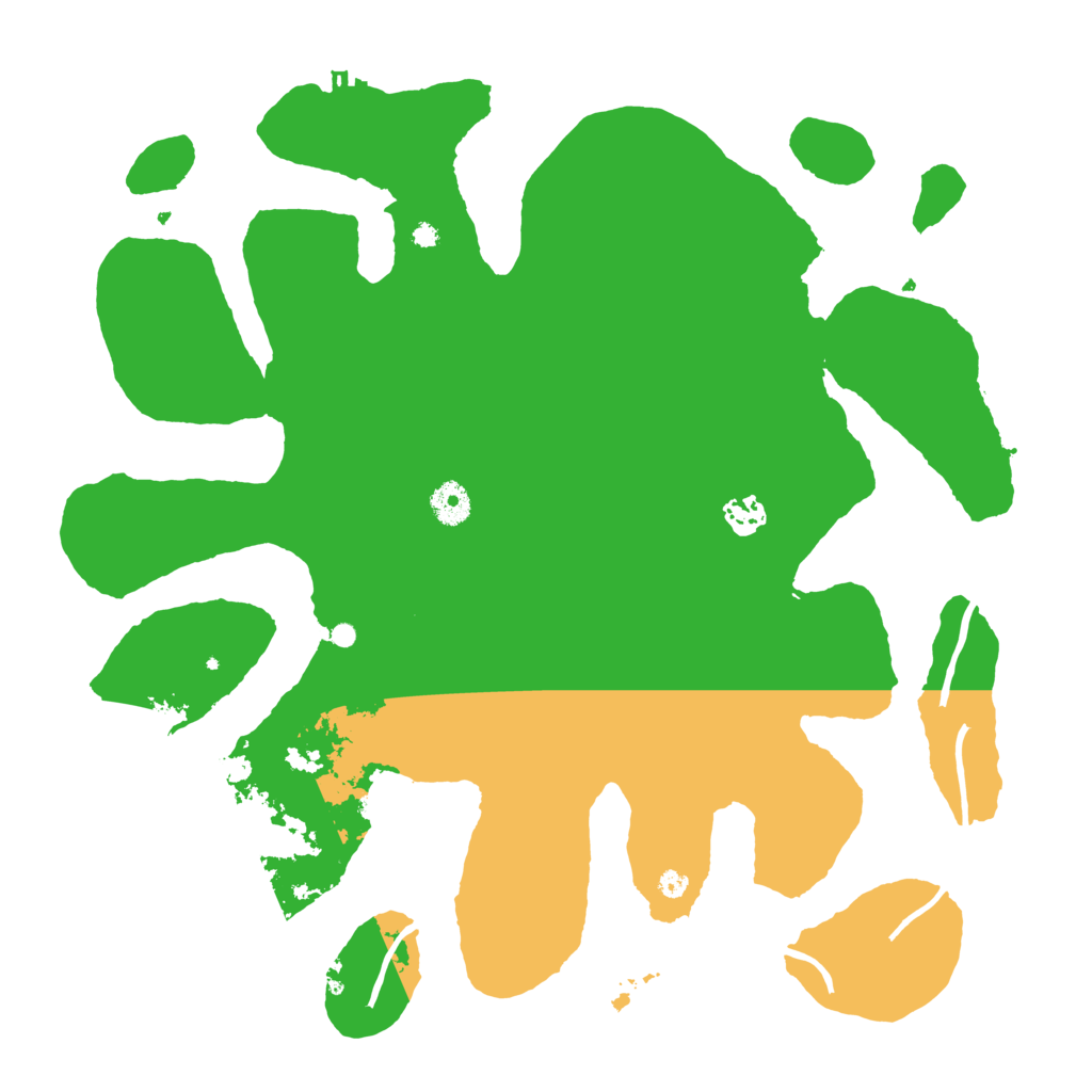 Biome Rust Map: Procedural Map, Size: 4000, Seed: 6598