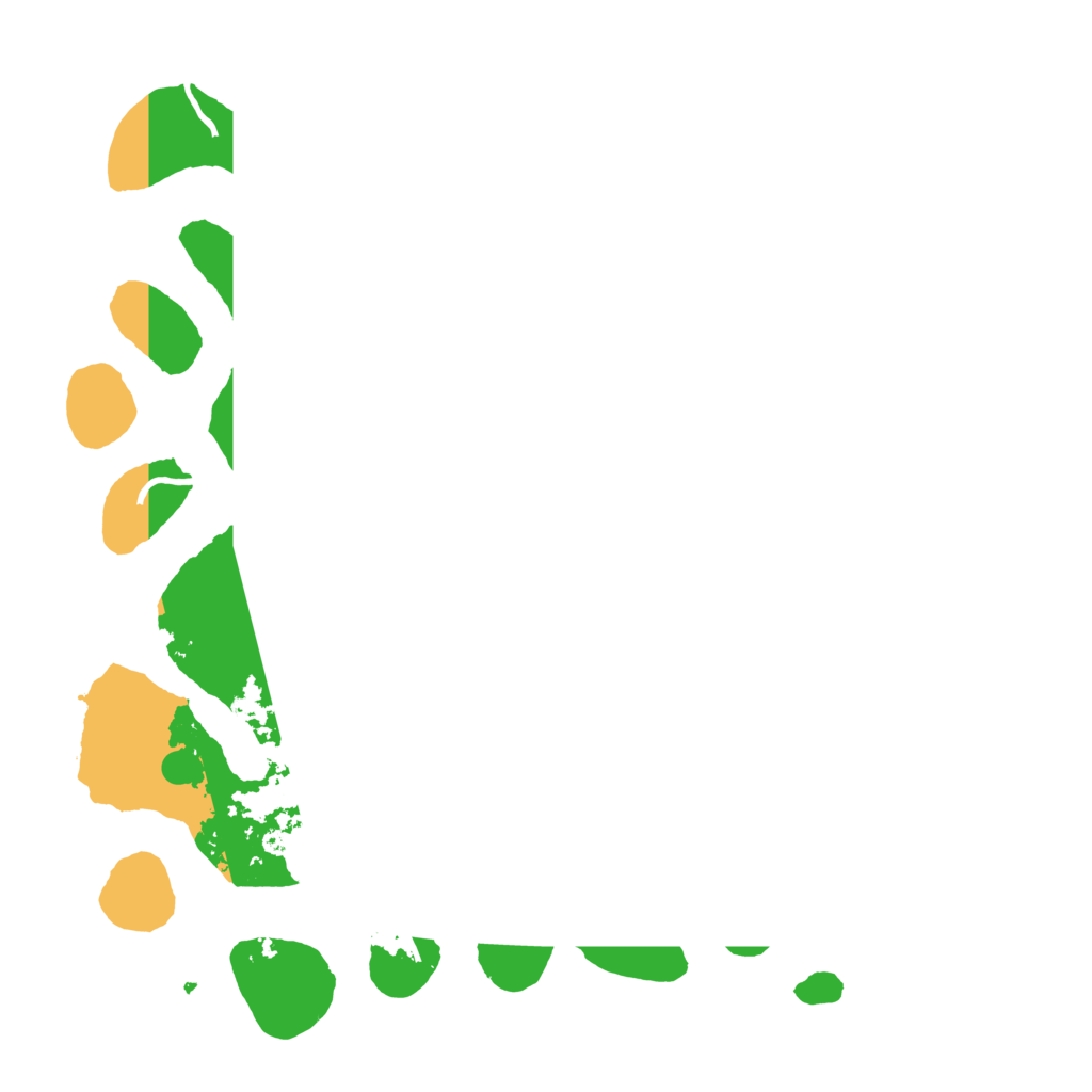 Biome Rust Map: Procedural Map, Size: 4300, Seed: 416263179