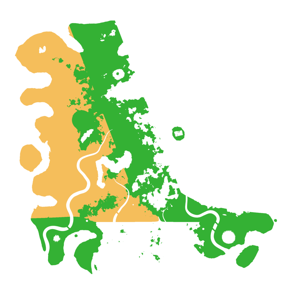 Biome Rust Map: Procedural Map, Size: 4000, Seed: 107825341