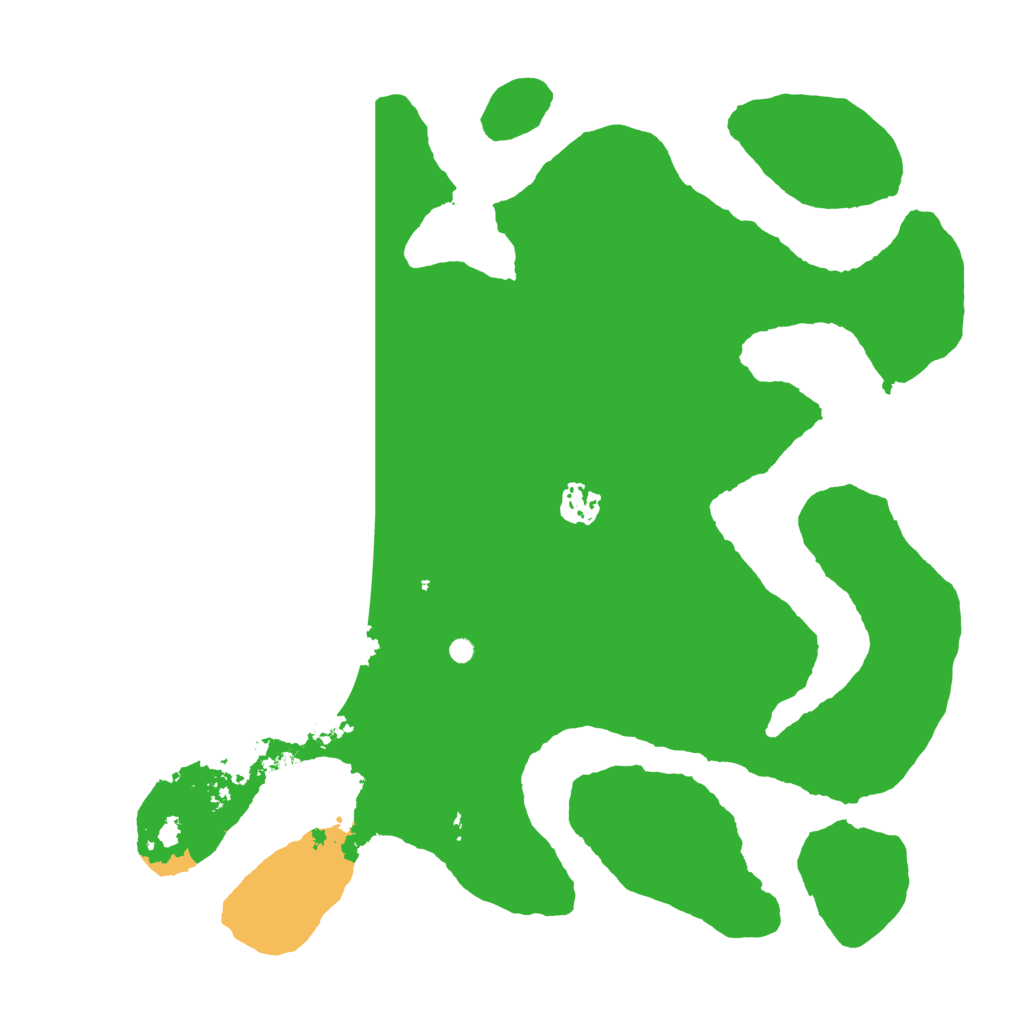 Biome Rust Map: Barren, Size: 3700, Seed: 1644945491