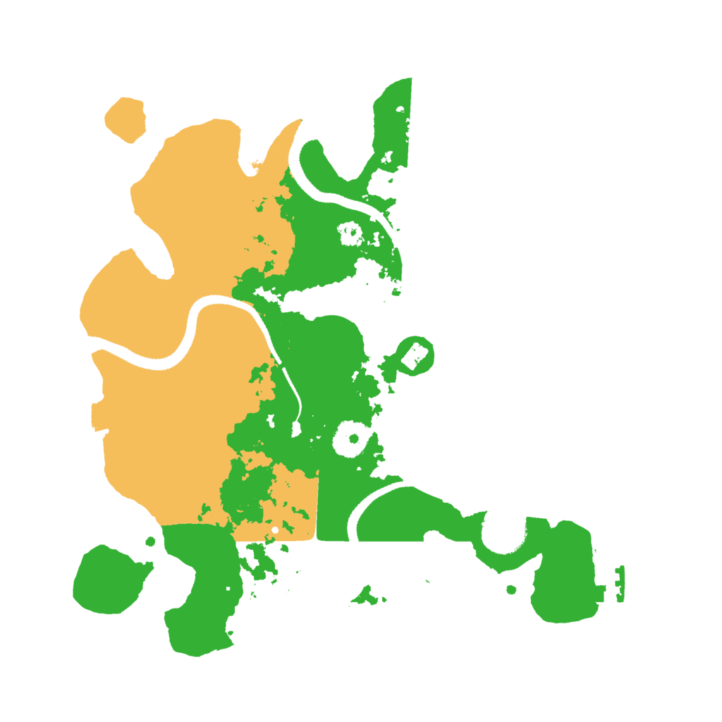 Biome Rust Map: Procedural Map, Size: 3000, Seed: 1751832875