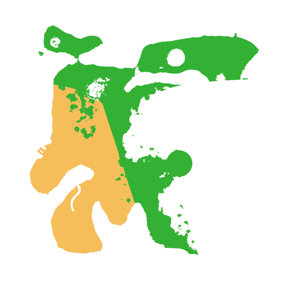 Biome Rust Map: Procedural Map, Size: 3000, Seed: 1876744426