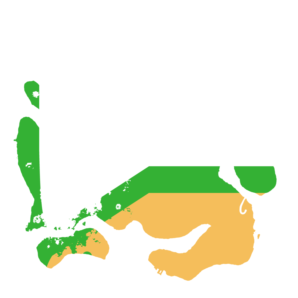 Biome Rust Map: Procedural Map, Size: 4000, Seed: 23459