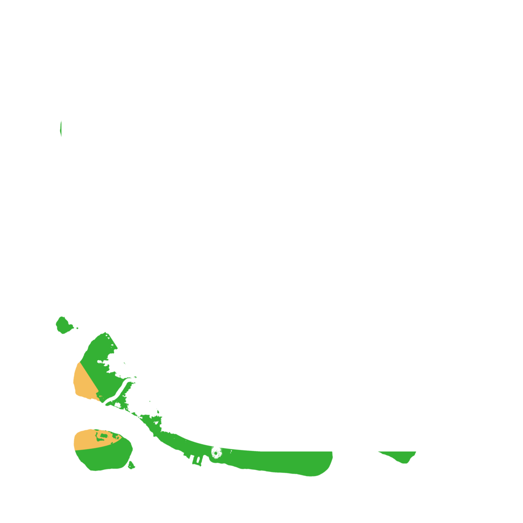 Biome Rust Map: Procedural Map, Size: 3500, Seed: 1739596864