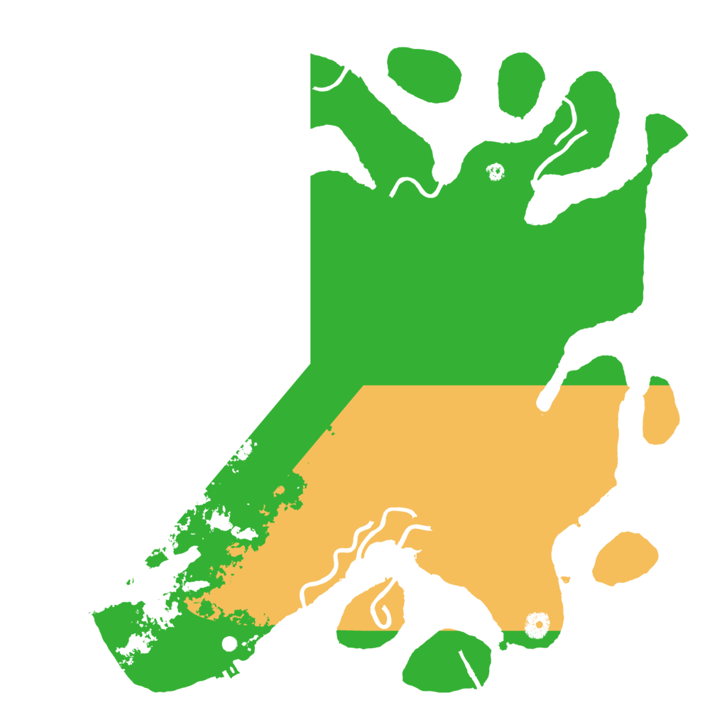 Biome Rust Map: Procedural Map, Size: 4200, Seed: 85484876