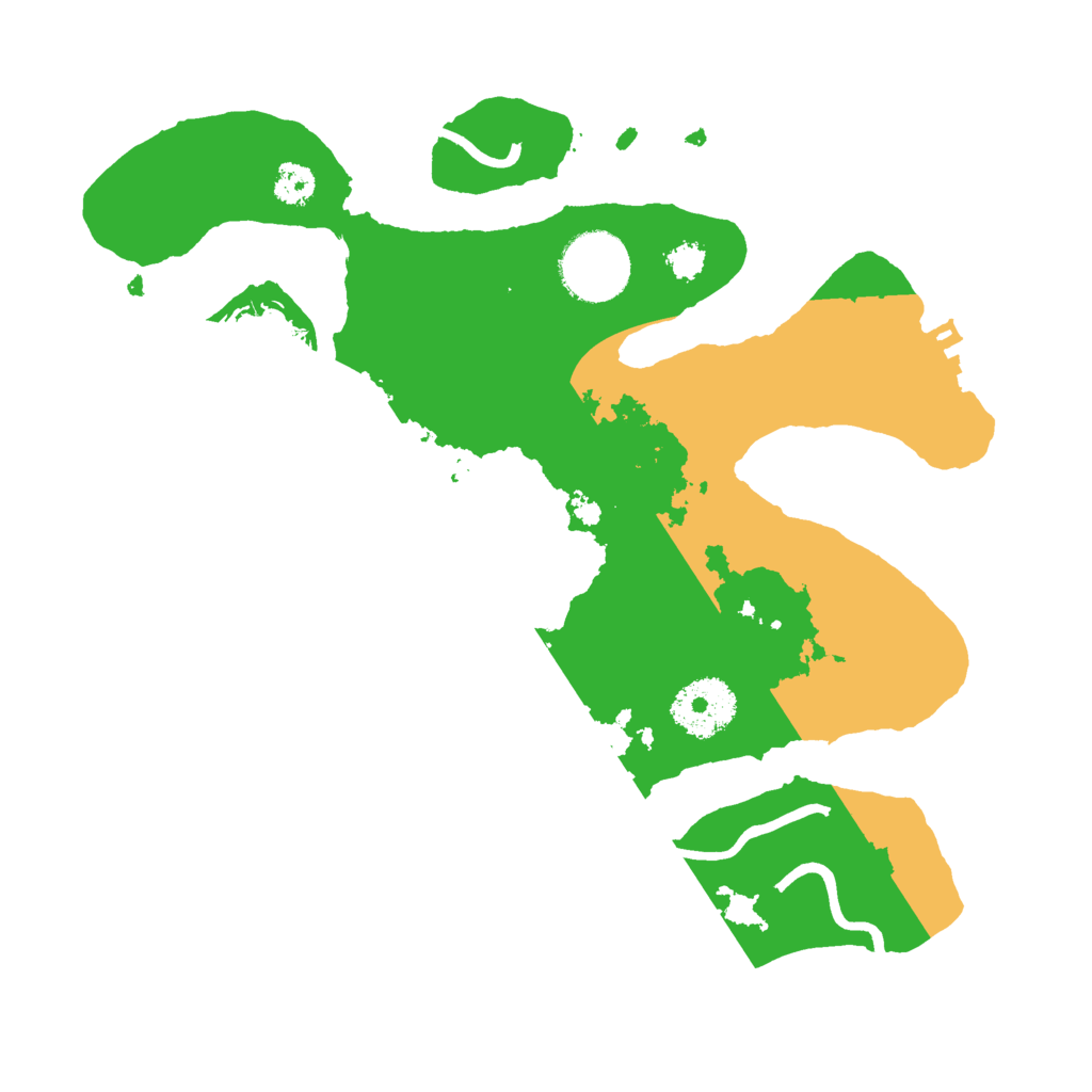 Biome Rust Map: Procedural Map, Size: 2750, Seed: 284932