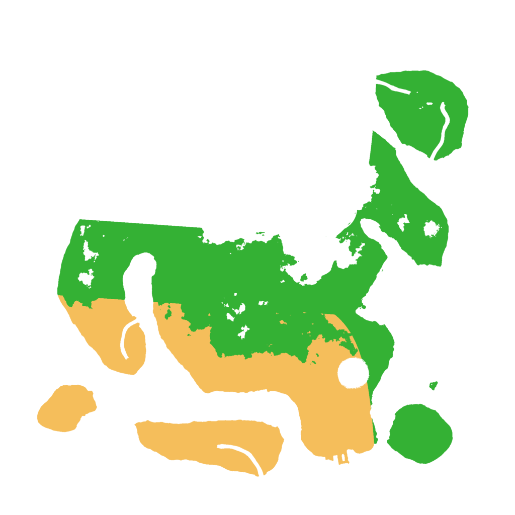 Biome Rust Map: Procedural Map, Size: 3000, Seed: 622622