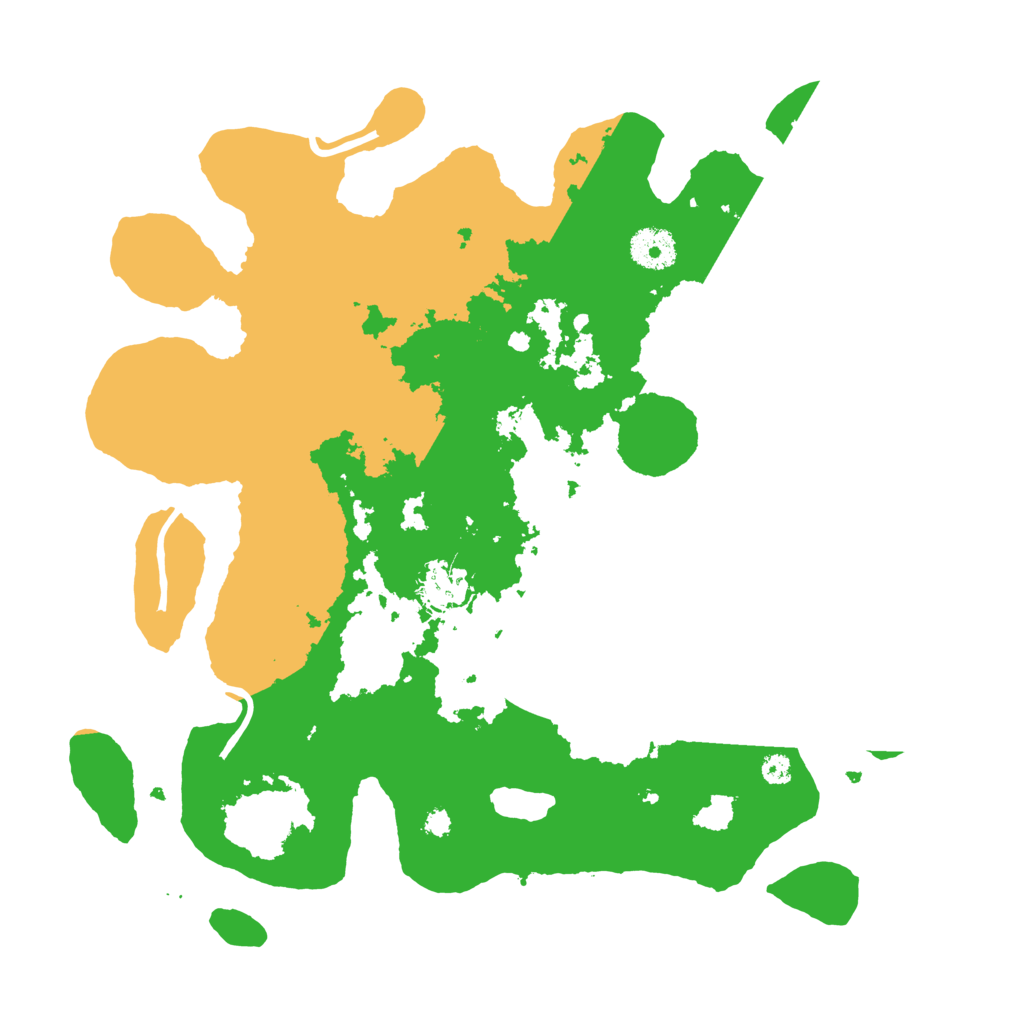 Biome Rust Map: Procedural Map, Size: 3500, Seed: 6324334